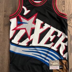 Mithcell & Ness Youth Philadelphia Sixers Jersey Hardwood Classic Size Small (8)